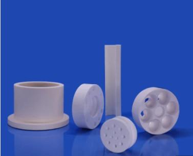 China Material de cerámica de las piezas Zro2 de la circona mecánica industrial para la máquina automática en venta