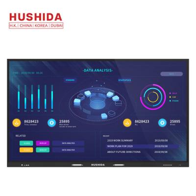 China 86 inch 4k led monitor touch screen all in one computer smart board whiteboard for meeting room for sale