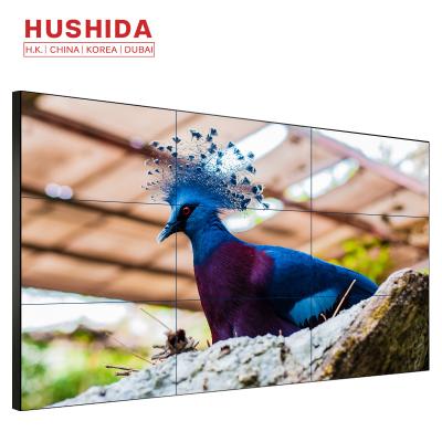 China 3x3 LCD Video Wall Digital Display Screen 3.5mm Ultra Narrow Bezel Seamless for sale