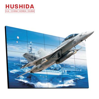 China Digital Concert Video Wall Screens HUSHIDA 65 Inch 3x3 Seamless Lcd 4k Display for sale