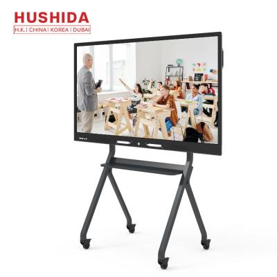 China resolución interactiva infrarroja elegante de Whiteboard 3840*2160 de la pantalla táctil 4k en venta