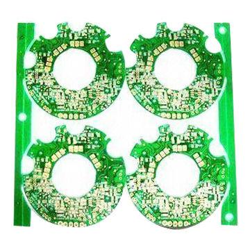 China 4 layer PCB with Immersion Gold, Green Solder Mask Color, Suitable for Printers for sale