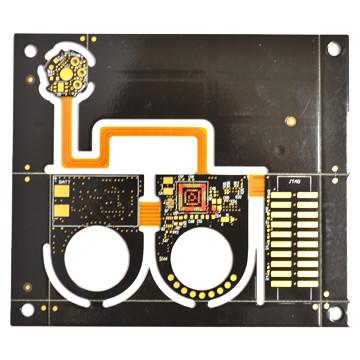 China motor control board flex rigid 8 layers pcb with blind vias for sale