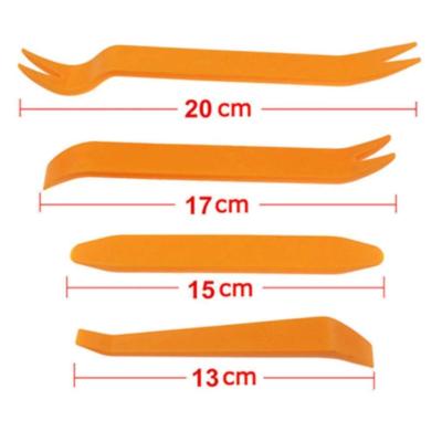 China 4pcs Car Removal Tool Car Radio Door Clip Panel Trim Dash Auto Radio Removal Pry Tool Automobile Interior Disassemble Kit(FRAME-009) for sale