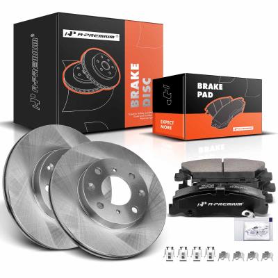 China Front Disc Brake Rotors & Ceramic Brake Pads for Honda Civic 90-00 Civic del Sol for sale
