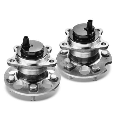 China 2x Rear Wheel Bearing & Hub Assembly with ABS Sensor for Toyota Highlander 2008-2013 FWD for sale