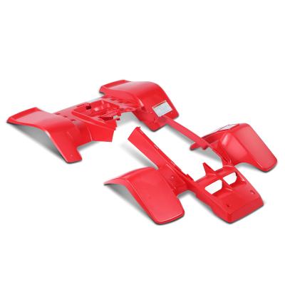 China Red Front & Rear Fender Plastic Body for Yamaha Banshee 350 1987-2006 for sale