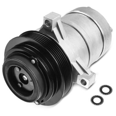 China AC Compressor with Clutch & Pulley for Chevrolet Impala Cadillac Pontiac V8 5.7L for sale