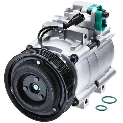 China AC Compressor with Clutch & Pulley for Hyundai Tucson 2006-2009 V6 2.7L DOHC for sale