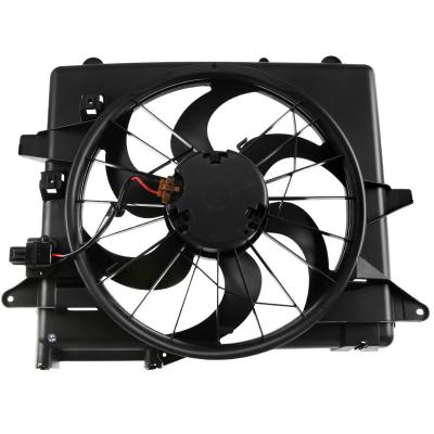China Engine Cooling Fan Radiator Fan Assembly w/ Resistor for Ford Mustang 2005-2014 for sale