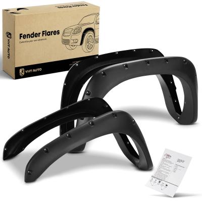 China 4x Front & Rear Pocket Style Fender Flare for Dodge Ram 1500 2500 3500 4000 for sale