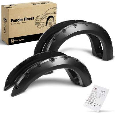 China 4x Front & Rear Pocket Style Fender Flare for Ford F-250 F-350 Super Duty 99-07 for sale