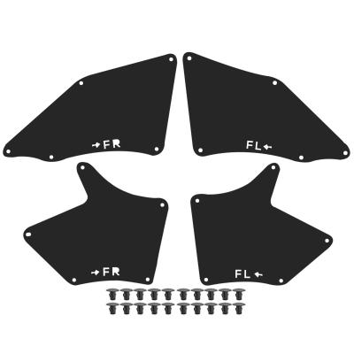 China 4x Front Fender Liners Seal Flaps Guard Splash Shield for Toyota Tacoma 05-20 for sale