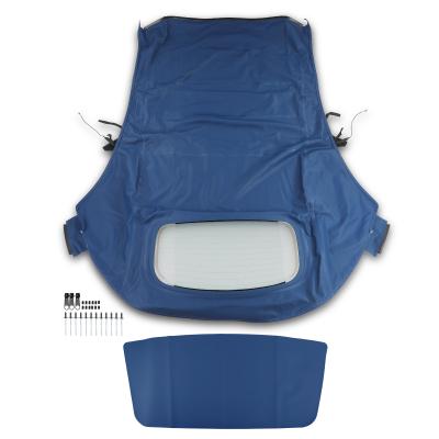 China Blue Convertible Soft Top with Glass Window for Volkswagen VW Beetle 2003-2010 for sale