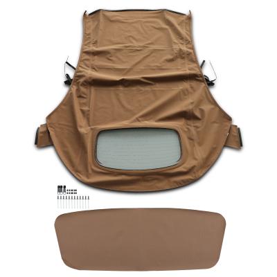 China Tan Convertible Soft Top with Glass Window for Volkswagen Beetle 2003-2010 for sale