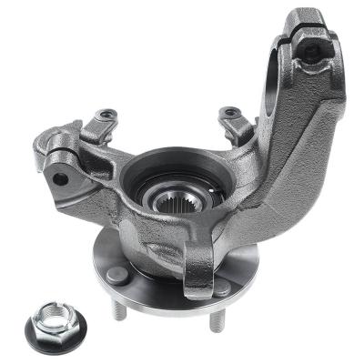 China Front RH Steering Knuckle & Wheel Hub Bearing Assembly for Ford Focus 2000-2004 for sale