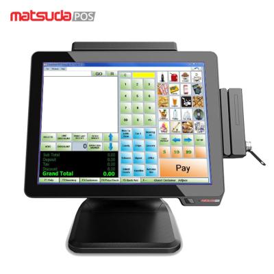 China 15 Inch Single Capacitive Touch Screen Pos Terminal for sale