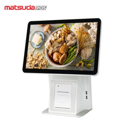 China Light Pedestal 15.6 Inch Capacitive Retail Store Pos Systems for sale