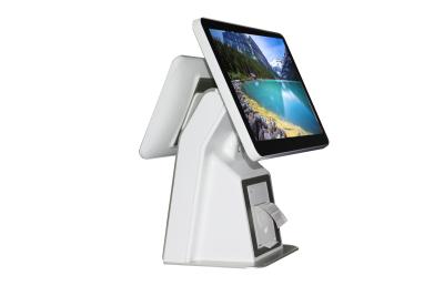 China Modularity Structure 15.6 Inch White Android Pos System for sale