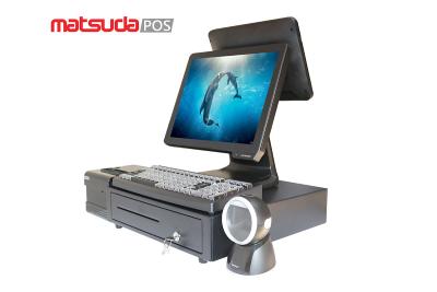 China Professional Pos Manufacturer 15 Inch Dual Touch Screen Pos System For Sale for sale