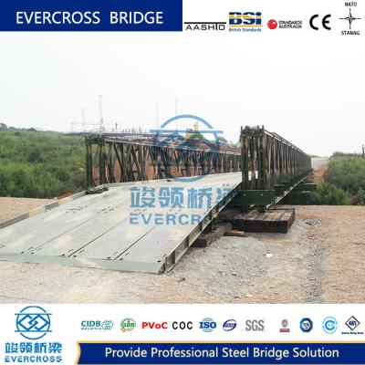 Chine S460J0 pont en acier de pont à poutre Compact Bailey CB200 Type personnalisé à vendre
