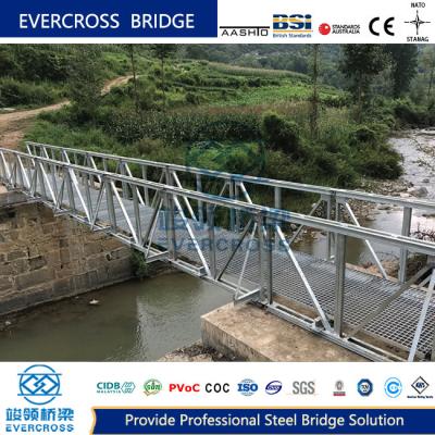 China PB 100 Modular Steel Foot Bridge Quick Disassembly Walkway OEM for sale