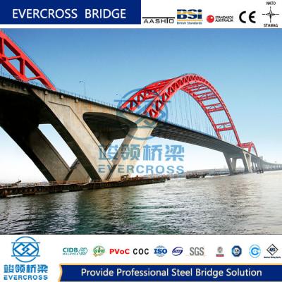 China Steel Structure Composite Beam Bridge ODM Temporary Steel Bridge for sale
