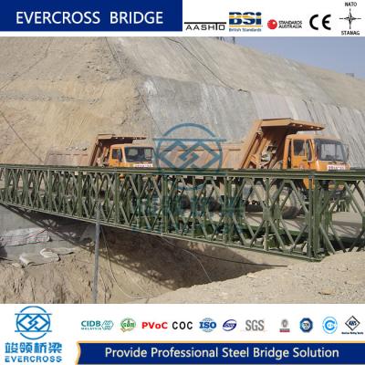 China Puente de marco de acero de carril único en venta