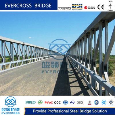 China Customizable GW D Type SS Metal Pedestrian Bridge For Large Span for sale