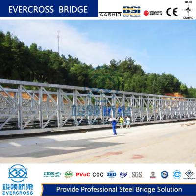 China GW D Type Modular Steel Bridge 450-Type Designs Structural Steel Bridge for sale