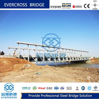 China Modular Structure Prefabricated Steel Pedestrian Bridges Custom for sale
