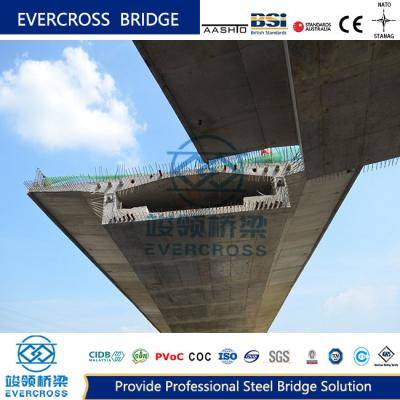 China Large Flexural Stiffness Steel Tub Girder Bridge CNAS Certificate for sale