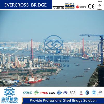 China Customizable Cable Stayed Bridge Steel Concrete Bridge For Construction Needs for sale