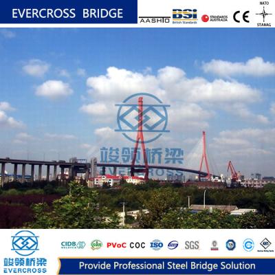 中国 カスタマイズ可能なケーブル 固定橋 迅速にインストール プリファブリック トラス 橋 販売のため