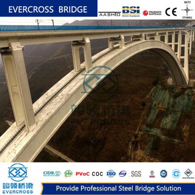 China Multiple Steel Arch Bridge Convenient And Fast Stainless Steel Bridge for sale