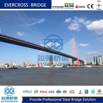 China Ponte de aço composto de estrutura rígida à venda