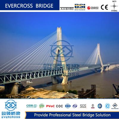 China Composite Beam Steel Rigid Frame Bridge Truss Bridge Light Weight Railway Bridge for sale