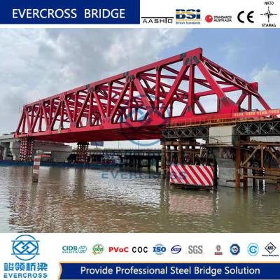China Structural System Steel Truss Bridge Long Life Railway Steel Bridge ODM for sale