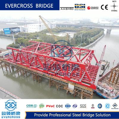 China Simple Structure Steel Truss Bridge Highway Bridge Fast Installed for sale
