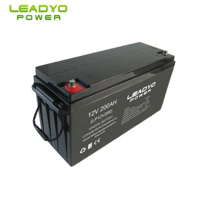 China Screwable Lithium Ion Phosphate Battery , ABS Case Deep Cycle Marine Battery for sale