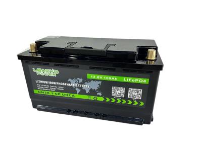 China Dual Purpose Marine  Lithium ion Battery 12v 100Ah CCA1200 LiFePO4 Starting & Deep Cycle Lifepo4 Batteries à venda