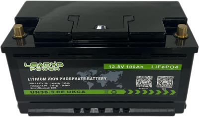 中国 高性能ディープサイクル LiFePO4 バッテリー L5 12V 12.8V 100Ah RVキャンピングカーバン 販売のため