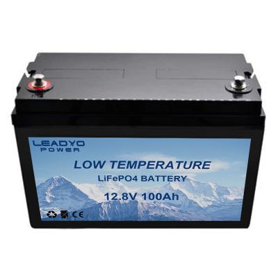 China Función de equilibrio de la calefacción auto de la batería de la baja temperatura LiFePO4 de la caja 100Ah del ABS en venta