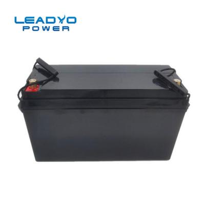 China Caja del ABS de Screwable de la batería del fosfato del hierro del litio de LiFePo4 12V 200ah para Marine Boat en venta