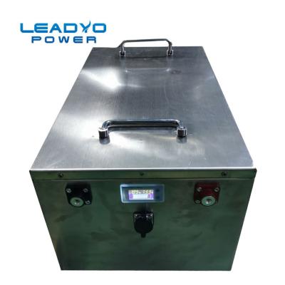 中国 24V 100Ahの床はっきりしている機械電池の再充電可能なLiFePO4パック 販売のため