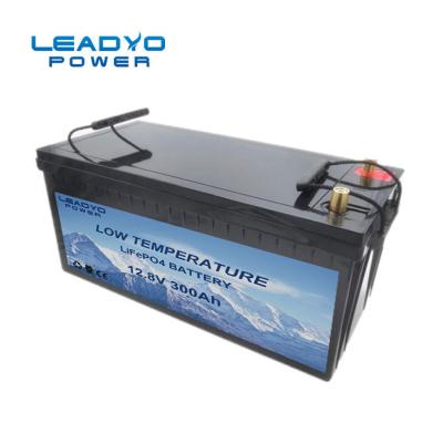 China MSDS Certified Low Temperature Rechargeable Batteries 12V 300Ah Lifepo4 Battery Pack for sale