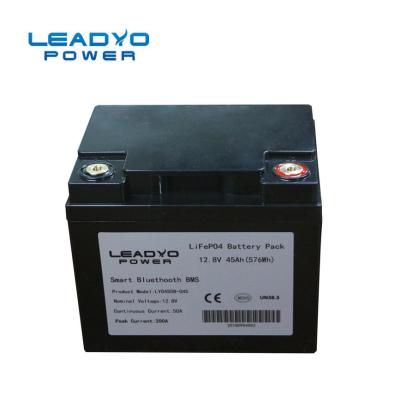 China Screwable Case 12V 50Ah Lifepo4 Battery With Bluetooth 197x166x168mm for sale