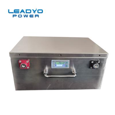 China BMS 200ah Leadyo Battery Lithium Ion Camper Battery 190mm Height For RV Underseat for sale