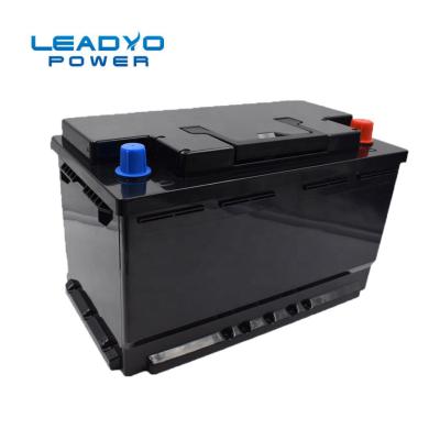 China 12V 80Ah Lithium Marine Cranking Battery 1000CCA Stop Start Battery for sale
