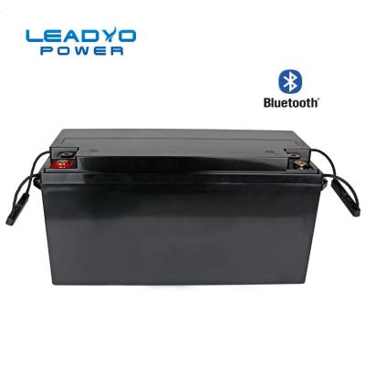China Bluetooth Lithium Ion Battery 24V 100ah Boat Marine Lifepo4 Li Ion Battery for sale